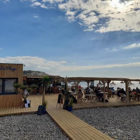 Charmante Villa Plein Sud 50M De La Plage - Balcon Vue Laterale Sur Mer - Equipee De La Fibre, Wifi, Internet Mers-les-Bains Exterior foto