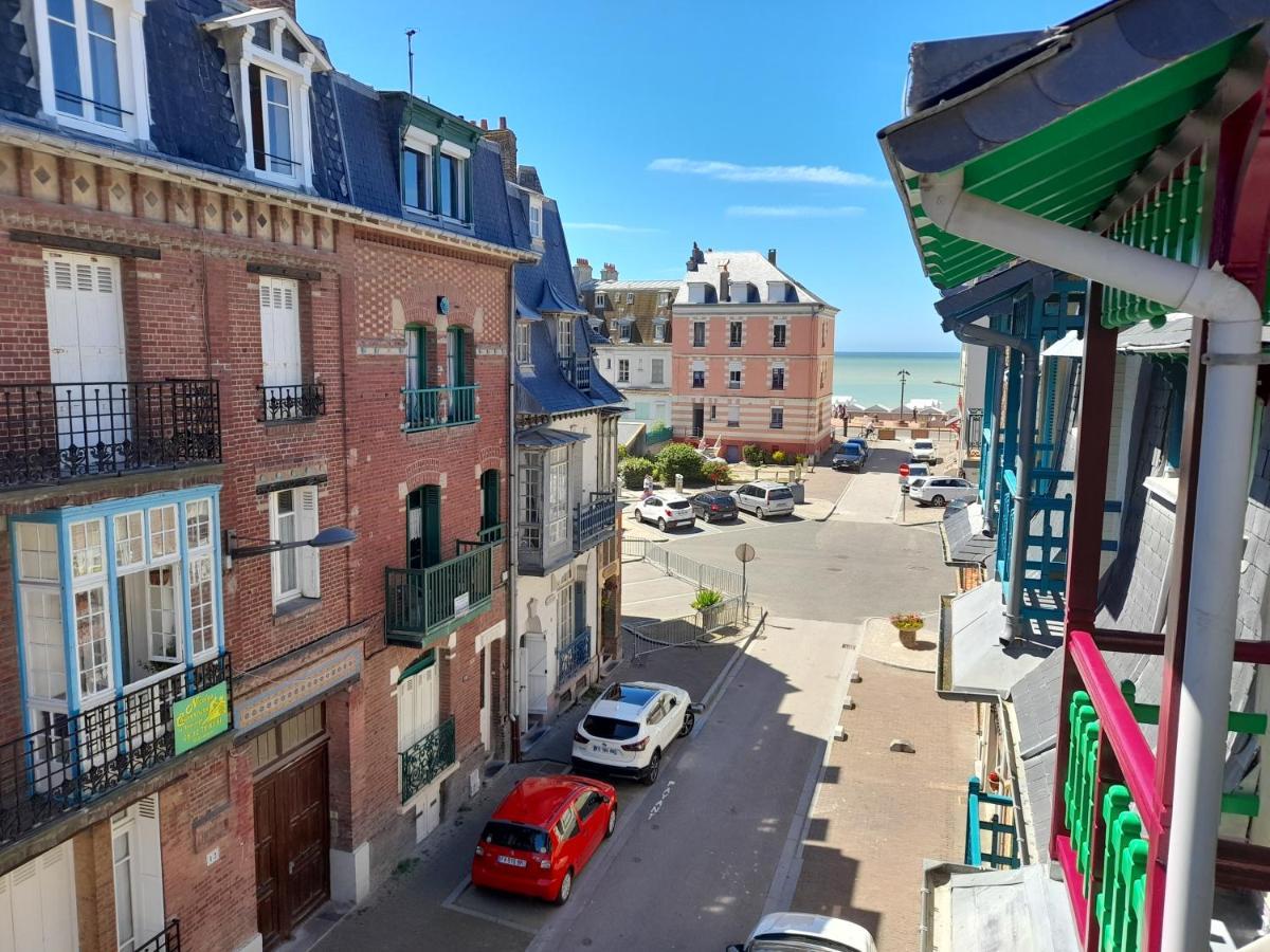 Charmante Villa Plein Sud 50M De La Plage - Balcon Vue Laterale Sur Mer - Equipee De La Fibre, Wifi, Internet Mers-les-Bains Exterior foto
